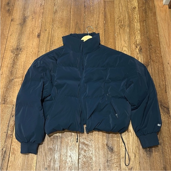 NWT SET Active Oversized Puffer in Oxford Blue Size M - Picture 4 of 7